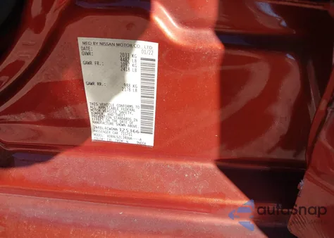 2022 Nissan Altima Sr Intelligent Awd z USA, uszkodzony, nr VIN 1N4BL4CW0NN325366